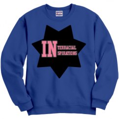 Unisex Film and Foil Crewneck Sweatshirt