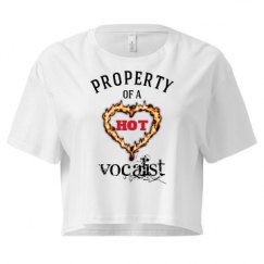 Ladies Festival Cali Crop Top Tee