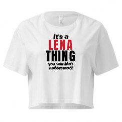 Ladies Festival Cali Crop Top Tee