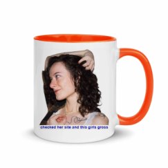 11oz Ceramic Mug with Color Inside