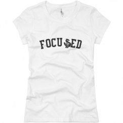 Ladies Slim Fit Basic Promo Jersey Tee