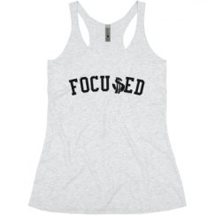 Ladies Slim Fit Super Soft Racerback Triblend Tank