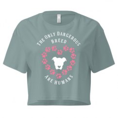 Ladies Festival Cali Crop Top Tee