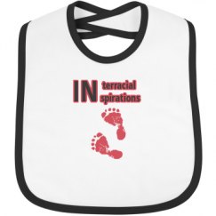 Infant Contrast Trim Bib