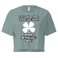 Ladies Festival Cali Crop Top Tee