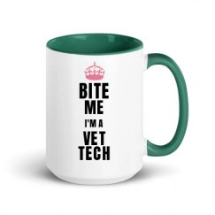 15oz Ceramic Mug with Color Inside