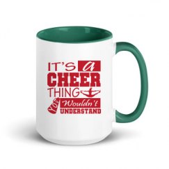 15oz Ceramic Mug with Color Inside