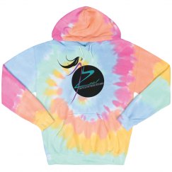 Tie Die Sweat shirt with Zeal Logo