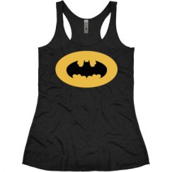 Ladies Slim Fit Super Soft Racerback Triblend Tank