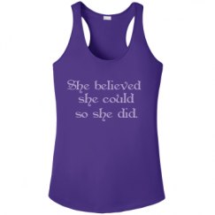 Ladies Athletic Performance Racerback Tank