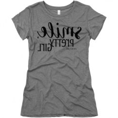 Ladies Slim Fit Super Soft Triblend Tee
