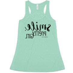 Ladies Flowy Racerback Tank