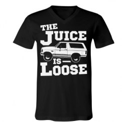 Unisex V-Neck Jersey Tee