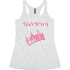 Ladies Slim Fit Super Soft Racerback Triblend Tank