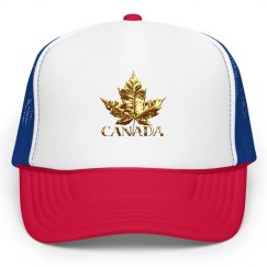 Canada Maple Leaf Caps Sporty Gold Medal Canada Hats