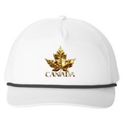 Snapback Five-Panel Rope Hat