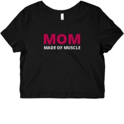 Ladies Slim Fit Crop Top Tee