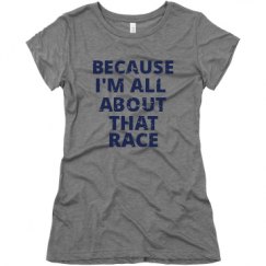 Ladies Slim Fit Super Soft Triblend Tee