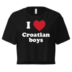 Ladies Festival Cali Crop Top Tee