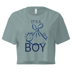 Ladies Festival Cali Crop Top Tee