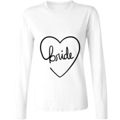 Ladies Relaxed Fit Basic Long Sleeve Tee