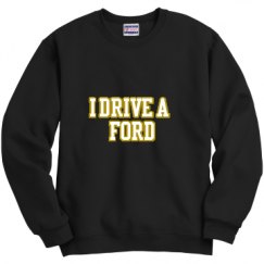 Unisex Film and Foil Crewneck Sweatshirt