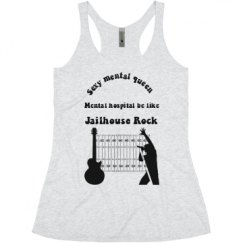 Ladies Slim Fit Super Soft Racerback Triblend Tank