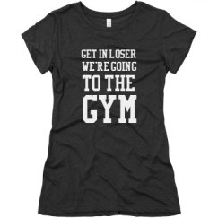 Ladies Slim Fit Super Soft Triblend Tee