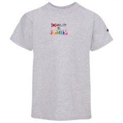 Youth Champion Short Sleeve Tagless Tee