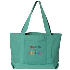 ATG Blue Tote Bag