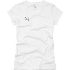 Ladies Slim Fit Basic Promo Jersey Tee