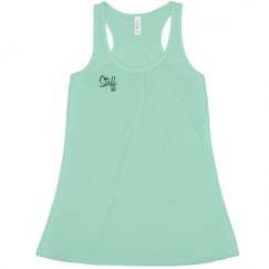 Ladies Flowy Racerback Tank