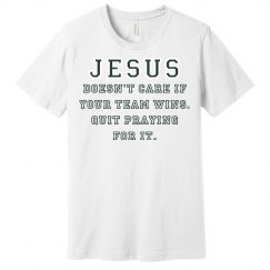 Jesus: Not A Sports Fan 