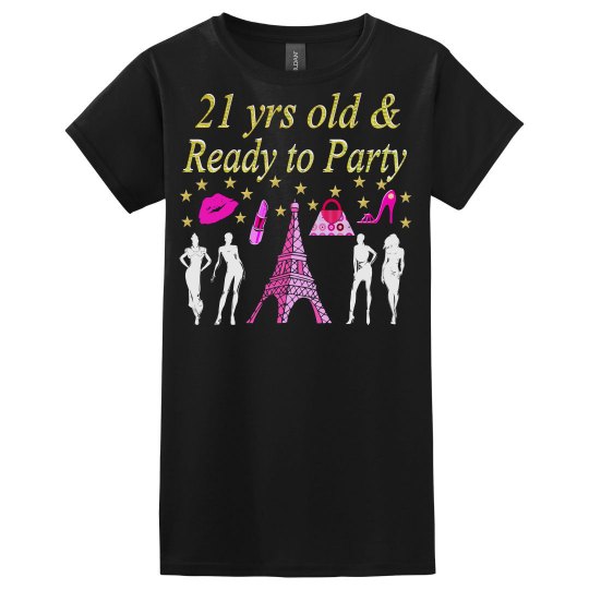 21ST BIRTHDAY PARIS DESIGN