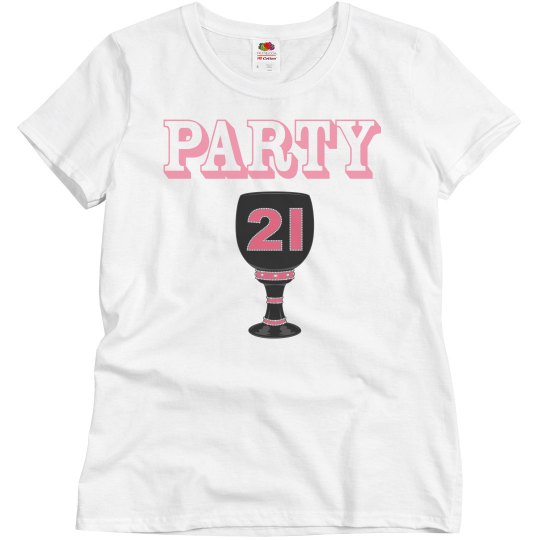 21ST Party Tee Shirt 