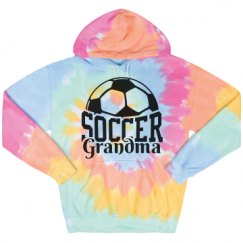 Unisex Tie-Dye Fleece Hoodie