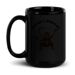 15oz Black Glossy Mug