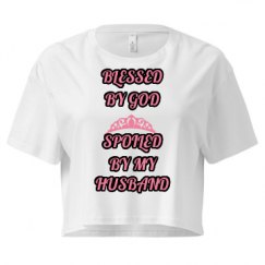 Ladies Festival Cali Crop Top Tee