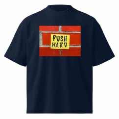 Unisex Organic Oversized High Neck T-Shirt