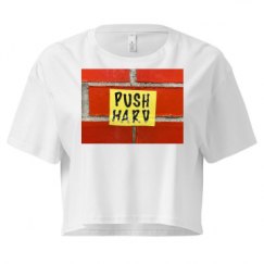 Ladies Festival Cali Crop Top Tee