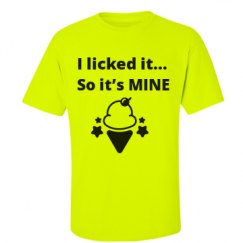 Unisex Ultra Cotton Safety Neon Crewneck Tee