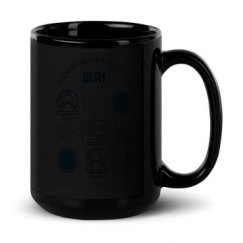 15oz Black Glossy Mug