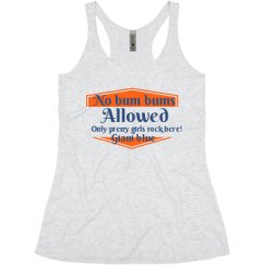 Ladies Slim Fit Super Soft Racerback Triblend Tank