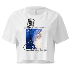 Ladies Festival Cali Crop Top Tee