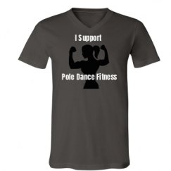 Unisex V-Neck Jersey Tee