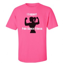 Unisex Ultra Cotton Safety Neon Crewneck Tee