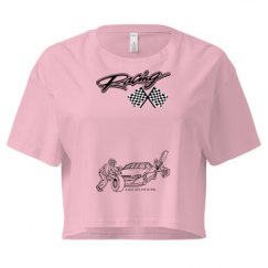 Ladies Festival Cali Crop Top Tee