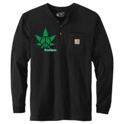 Unisex Carhartt Long Sleeve Henley Tee 