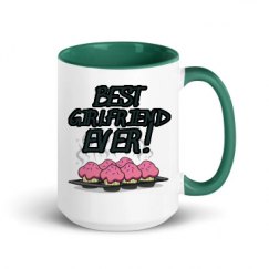 15oz Ceramic Mug with Color Inside