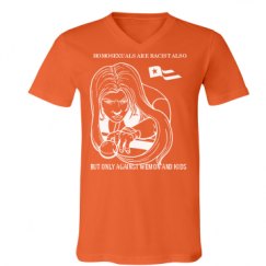 Unisex V-Neck Jersey Tee